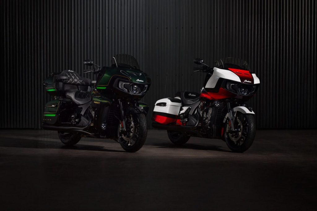 Indian Challenger Elite i Pursuit Elite. Customy w fabrycznym wydaniu