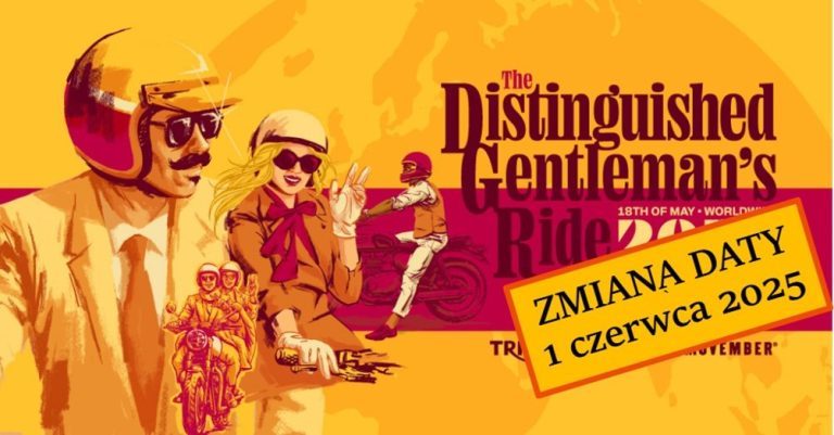 Distinguished Gentleman’s Ride Wrocław 2025 przeniesiony na 1 czerwca
